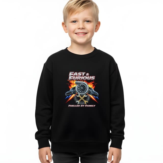Bluza dziecięca szybcy i wściekli, turbo