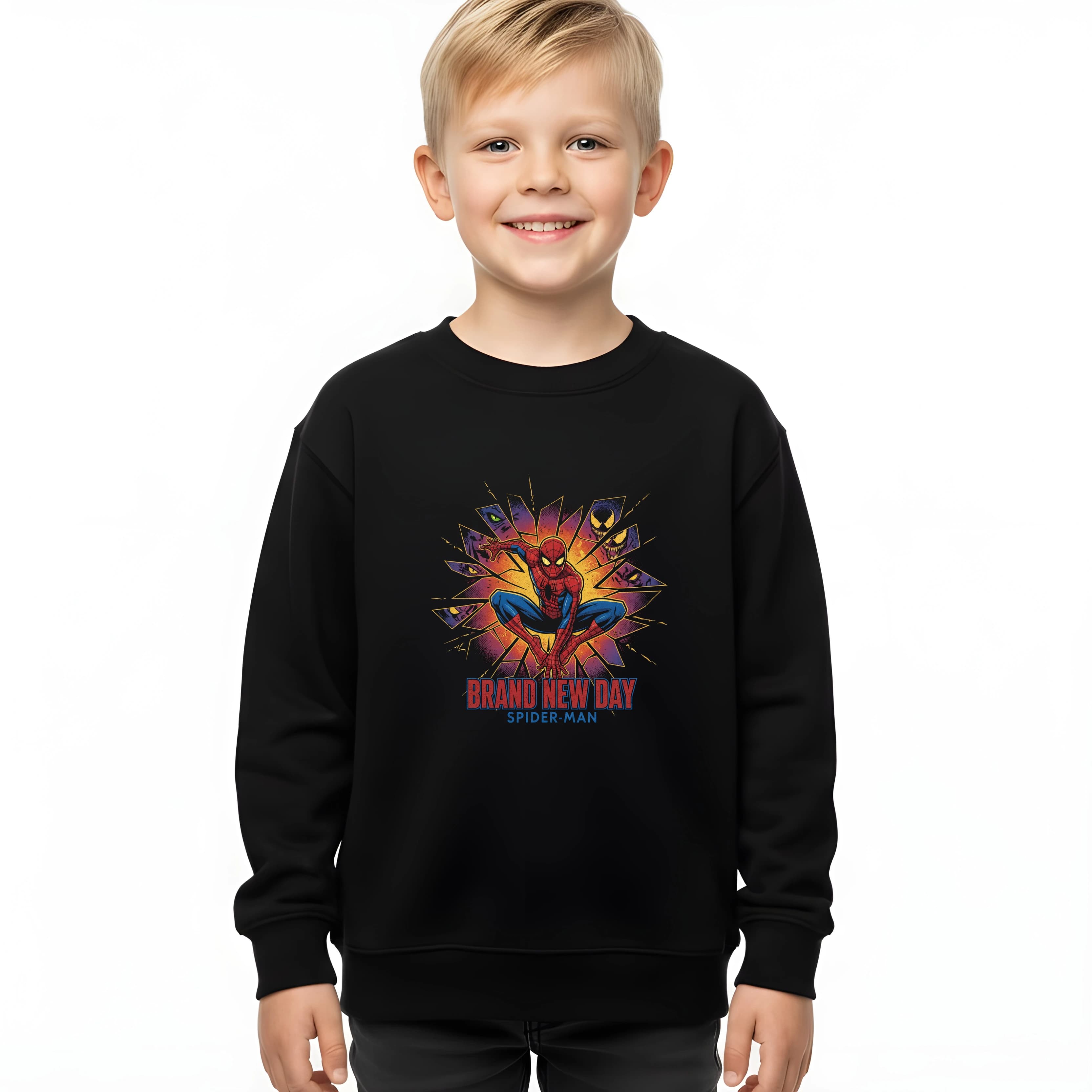 Bluza dziecięca Spider-Man nowy dzień