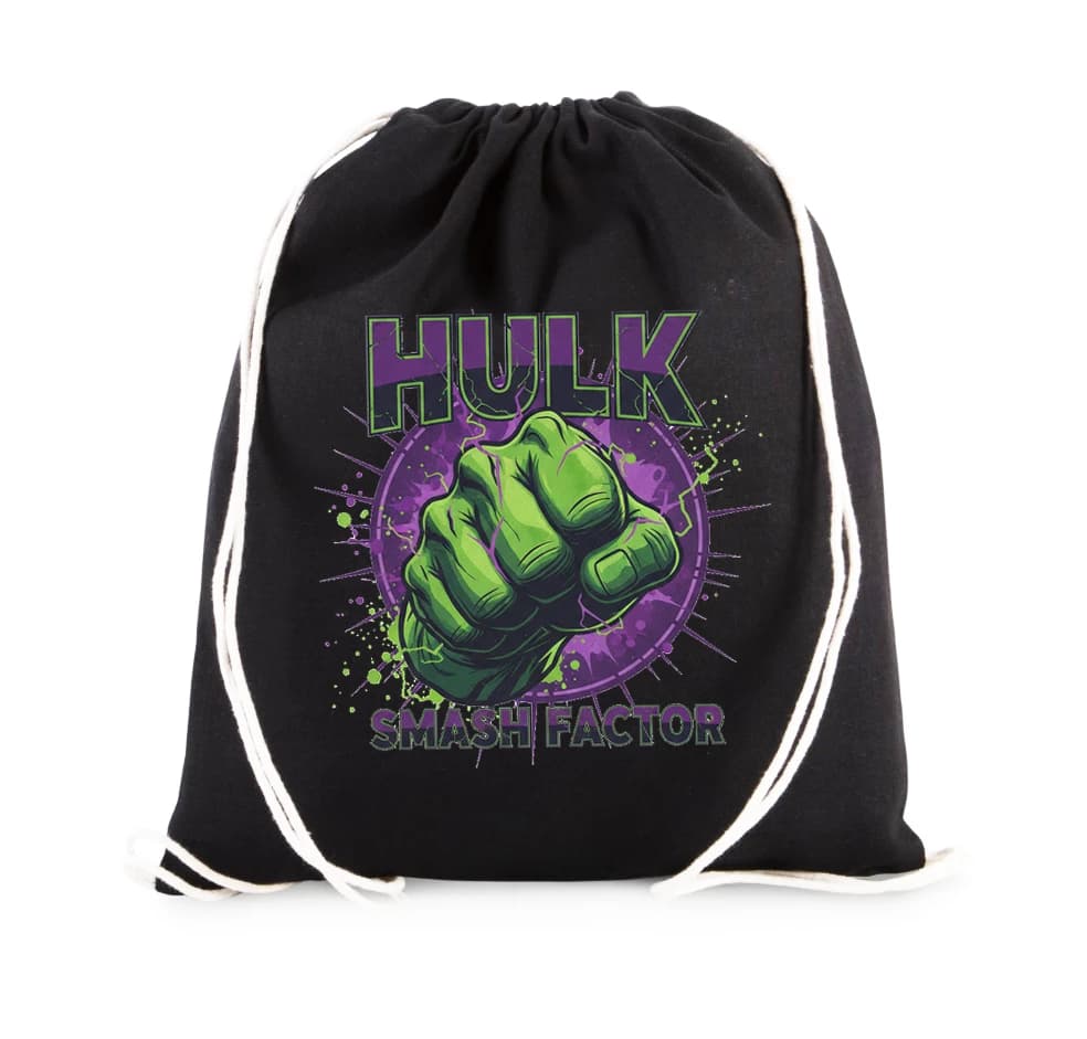 Worek-plecak Hulk wściekła zielona siła Smash Factor