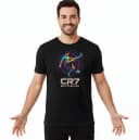 Koszulka męska CR7 Bicycle Kick, neonowa eksplozja szybkości i elegancji