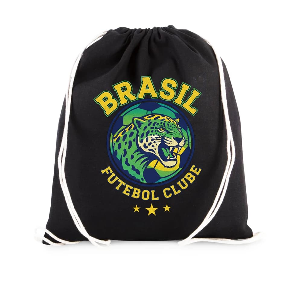 Worek-plecak Brazylia Jaguar, dzika siła futbolu, tropikalna pasja