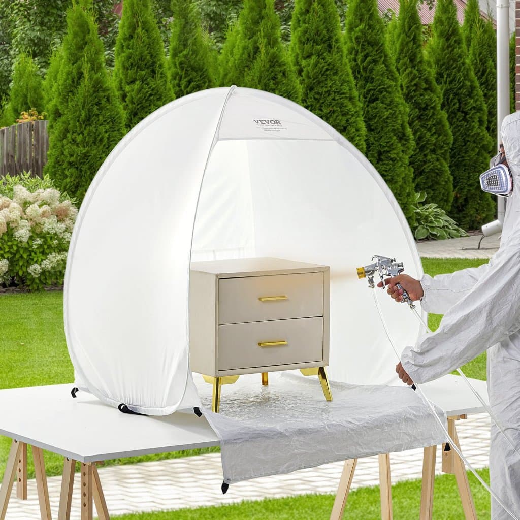 Przenośny namiot do malowania natryskowego, stoisko z oknem typu pop-up 40x35x40 cali