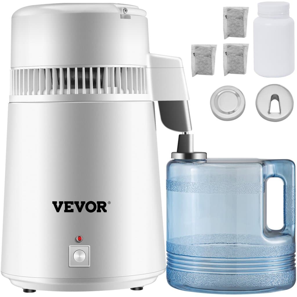 4L destylator czystej wody 1L/h filtr oczyszczający wodę stomatologiczny medyczny domowy 220V