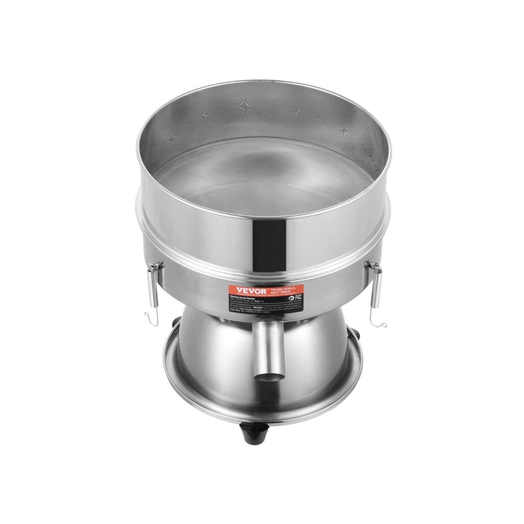 Elektryczna wibracyjna maszyna przesiewająca z automatycznym sitkiem wstrząsowym 40+60 oczek