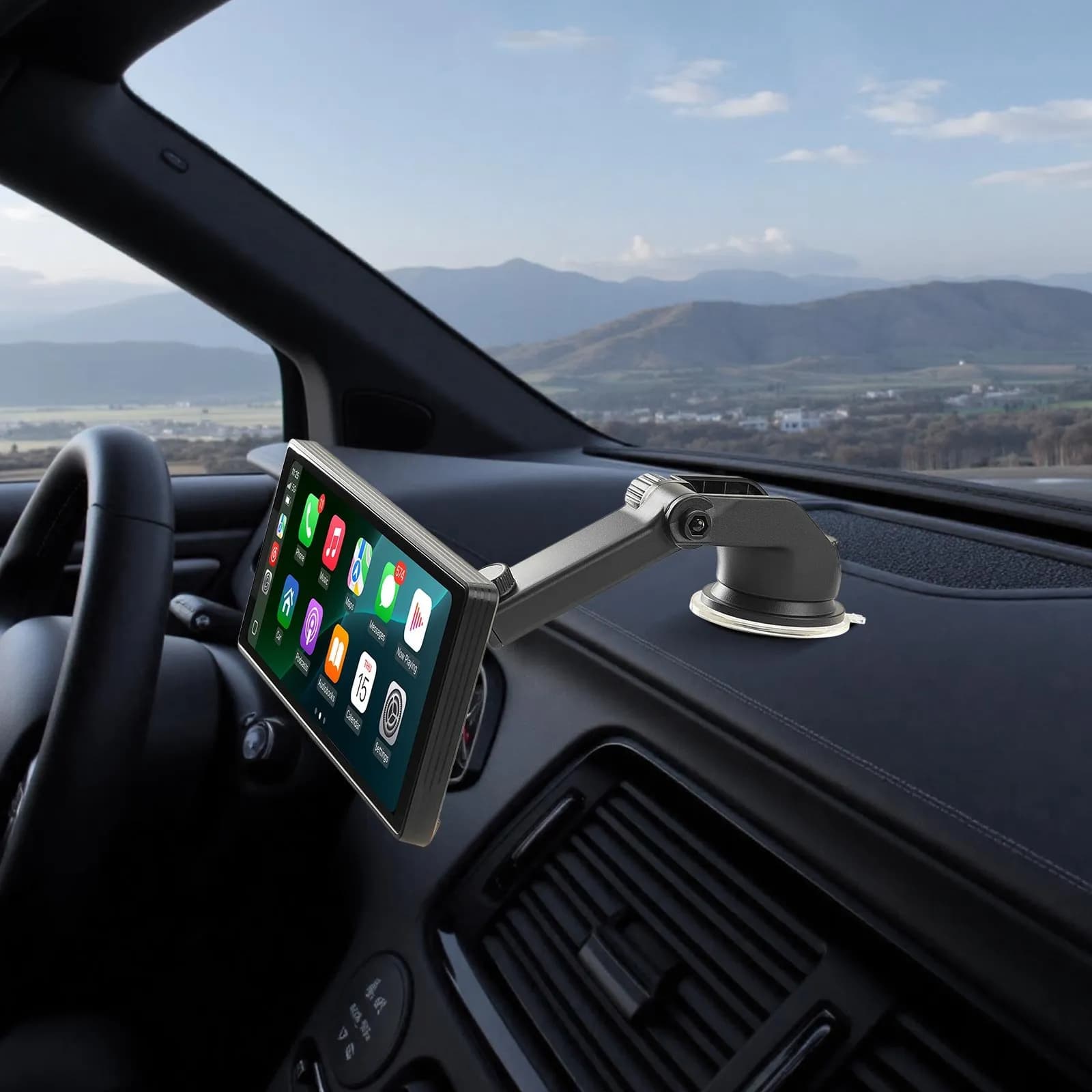 Radio samochodowe z ekranem dotykowym CarPlay 10 w systemie Apple Android Auto Bluetooth
