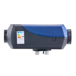 Przenośny podgrzewacz powietrza na olej napędowy 8 kW DC 12 V/24 V 10 l duży zbiornik - miniatura 5