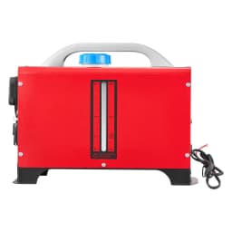 Nagrzewnica powietrza na olej napędowy 8 kW DC 12-24 V, z zużyciem paliwa 0,18-0,36 l/h, regulacją temperatury 0-40°C, z pilotem zdalnego sterowania i przełącznikiem LCD, w kolorze czarnym, do ciężarówek, łodzi, kamperów i przyczep - miniatura 12