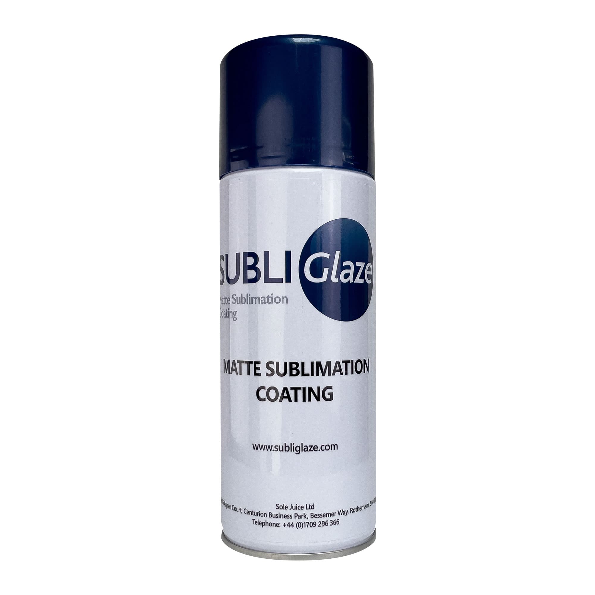 Lakier bezbarwny (matowy) Subli Glaze do transferu sublimacyjnego, spray 400 ml, czarna etykieta