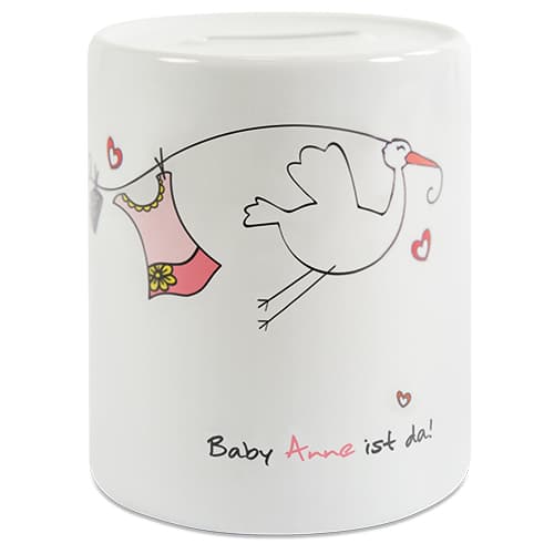 Pudełko oszczędnościowe Upper Class, kolor biały, 36 szt./karton