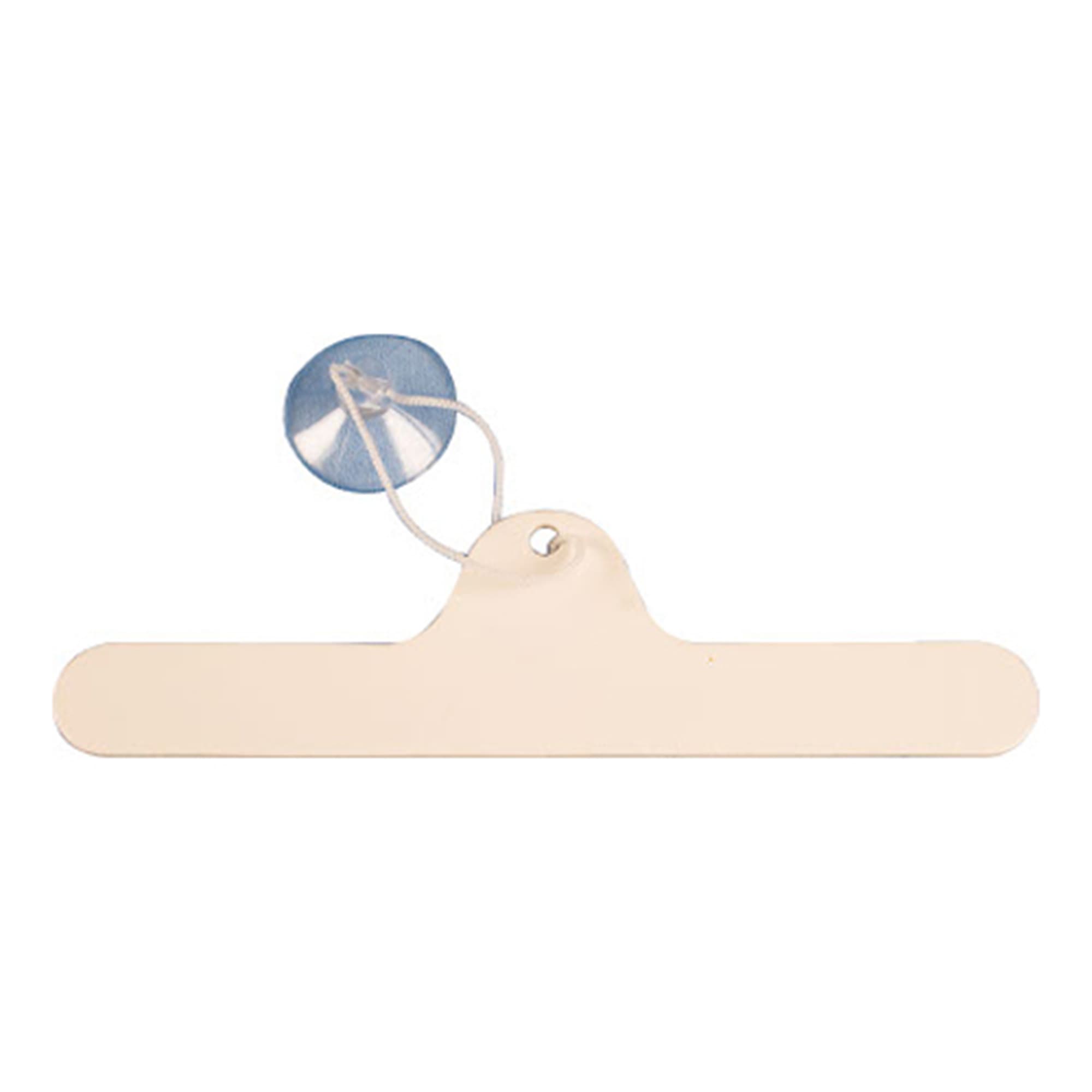 Zawieszka tekturowa z przyssawką, rozmiar 78 x 20 mm, 50 szt./opak.