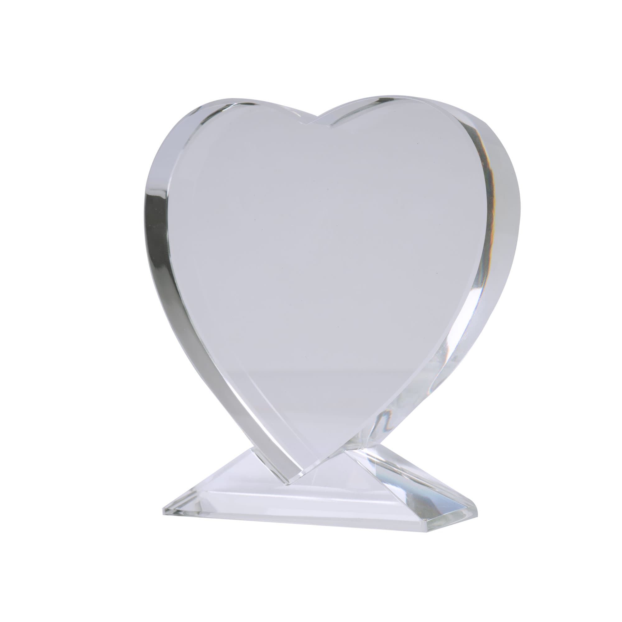 Kryształ fotograficzny CR-023, serce, wymiary 100 x 105 x 35 mm, 36 szt./opakowanie