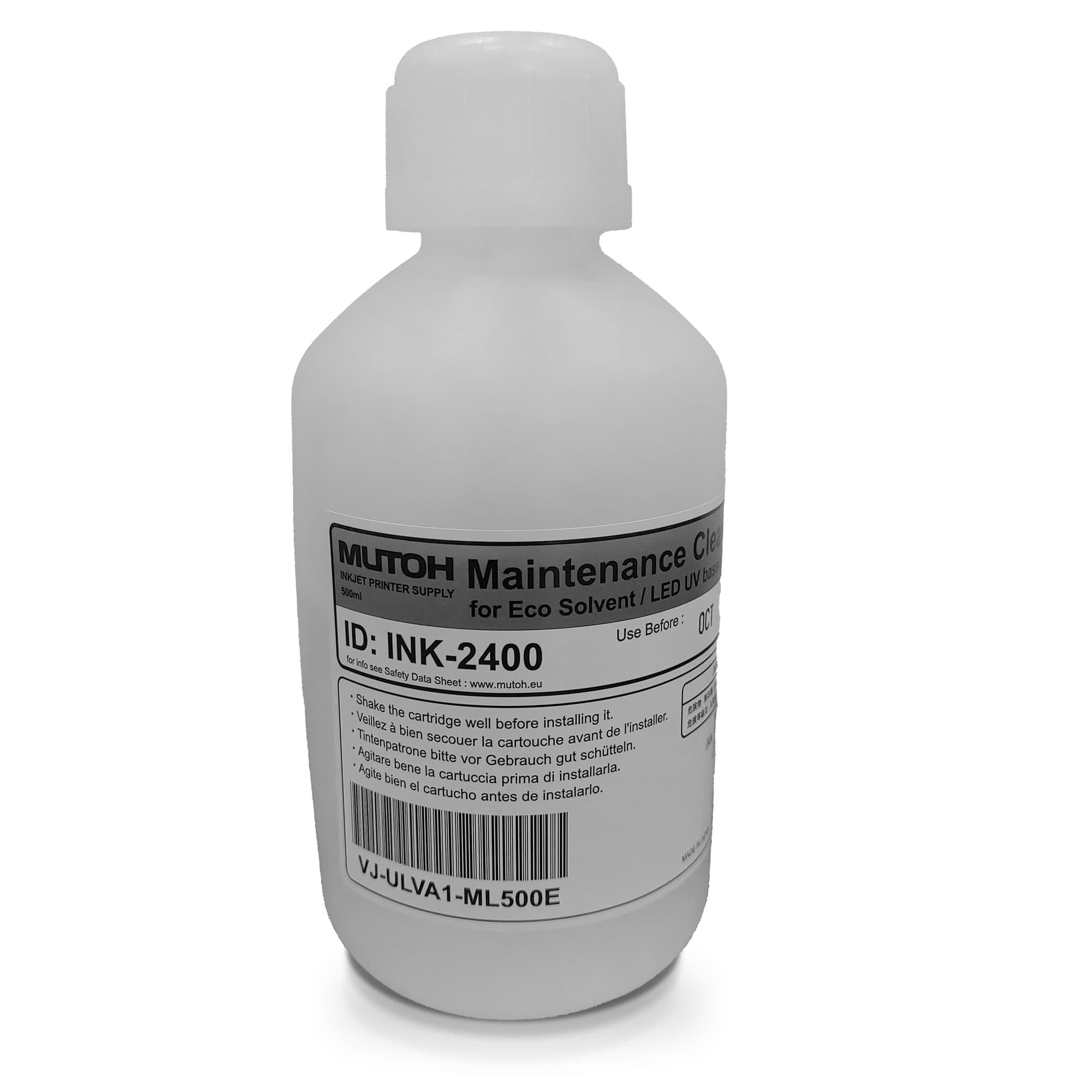 Środek czyszczący do konserwacji, 500 ml do produktów Eco-Solvent/LED UV