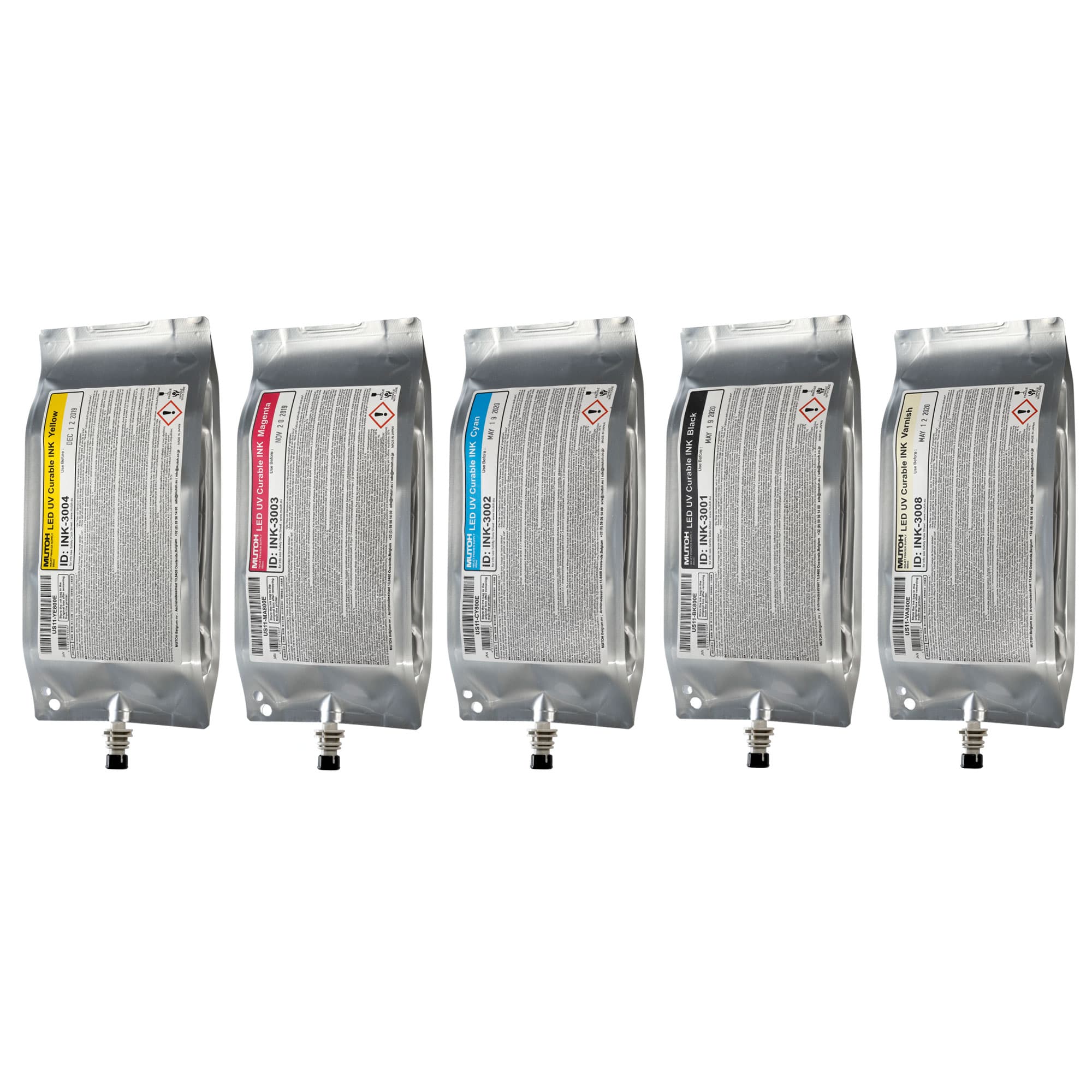 Atrament UV LED US11 Flex, różne kolory, opakowanie 800 ml