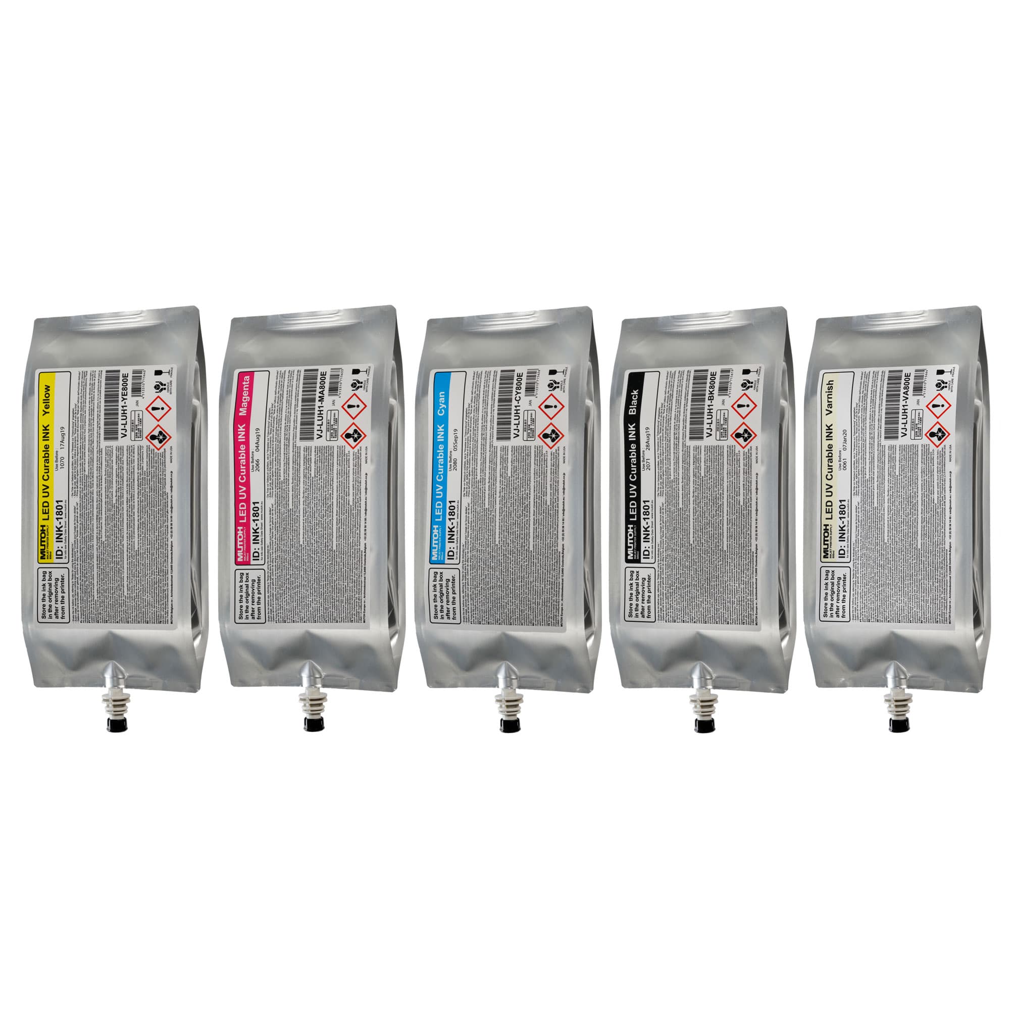 Atrament UV LED UH21 Hard, różne kolory, opakowanie 800 ml