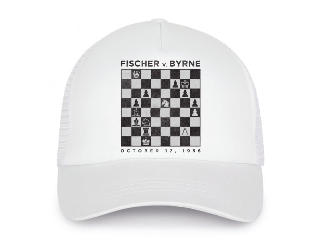 Czapka dziecięca FISCHER vs BYRNE 1956