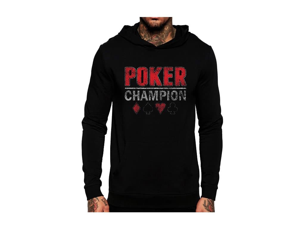 Bluza z kapturem Poker Champion