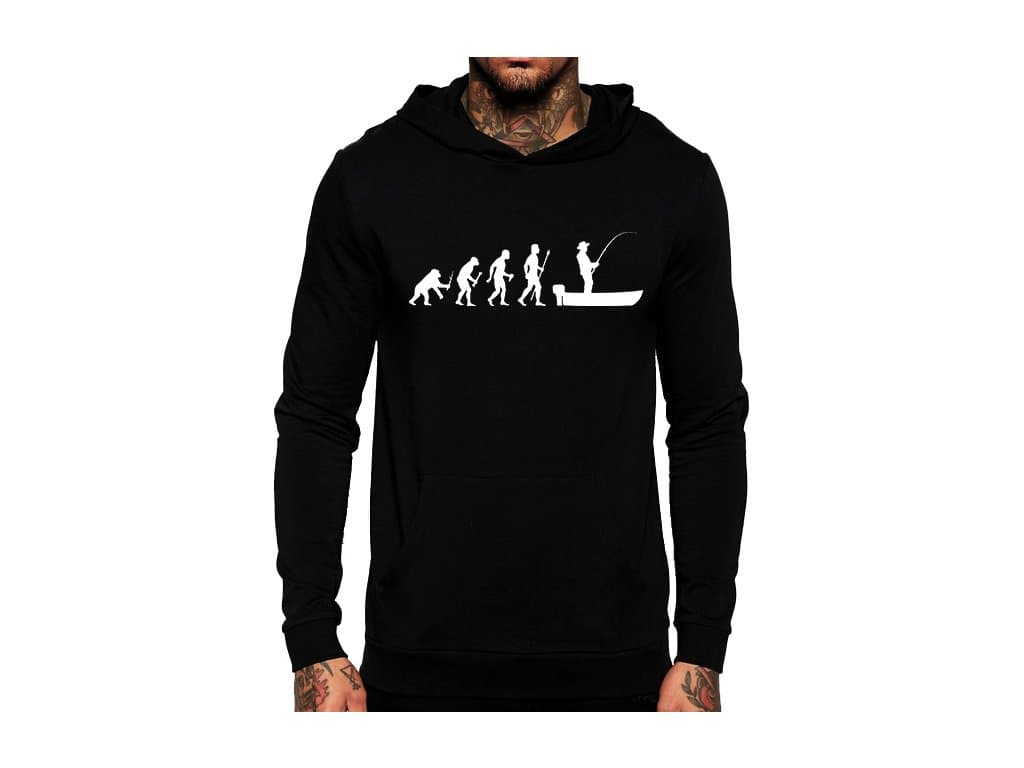 Bluza z kapturem Ewolucja rybaka