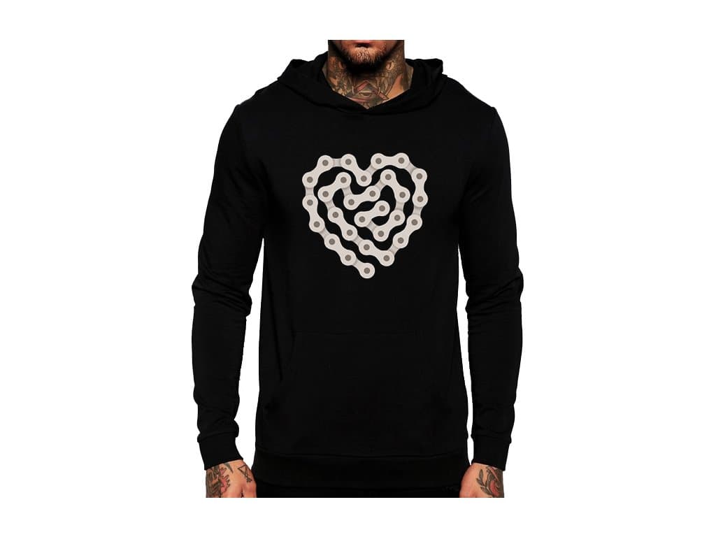 Bluza z kapturem I Love Cycling