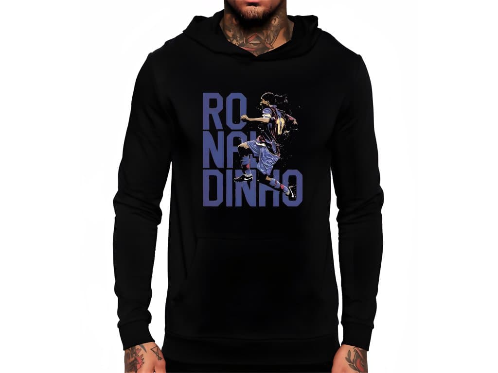 Bluza z kapturem Ronaldinho Barca