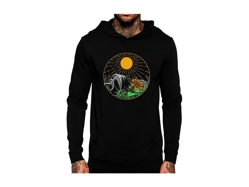 Bluza z kapturem Fitness Summer