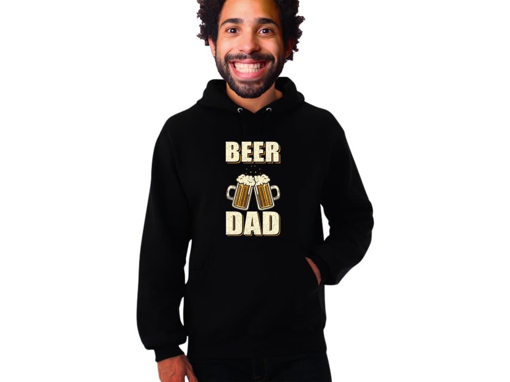 Bluza z kapturem Beer Dad