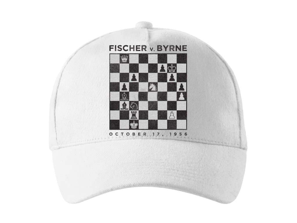 Czapka dziecięca FISCHER vs BYRNE 1956 Partia stulecia