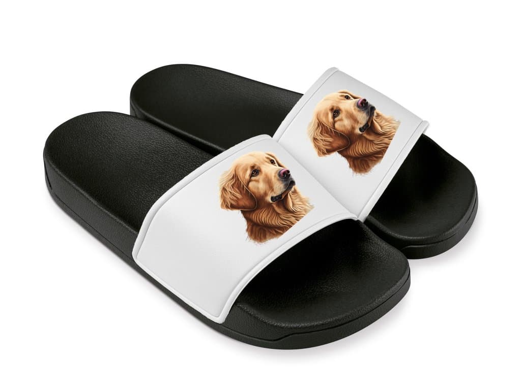 Klapki Golden Retriever
