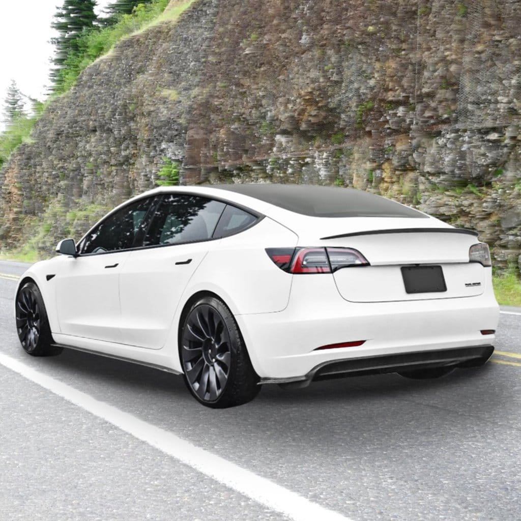 Spoiler kompatybilny z Tesla Model 3 matowo czarny