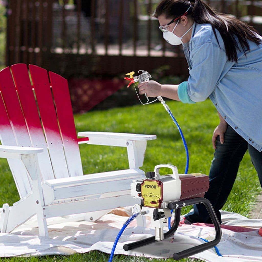Pistolet natryskowy do ścian i sufitów 1800W Pro Airless