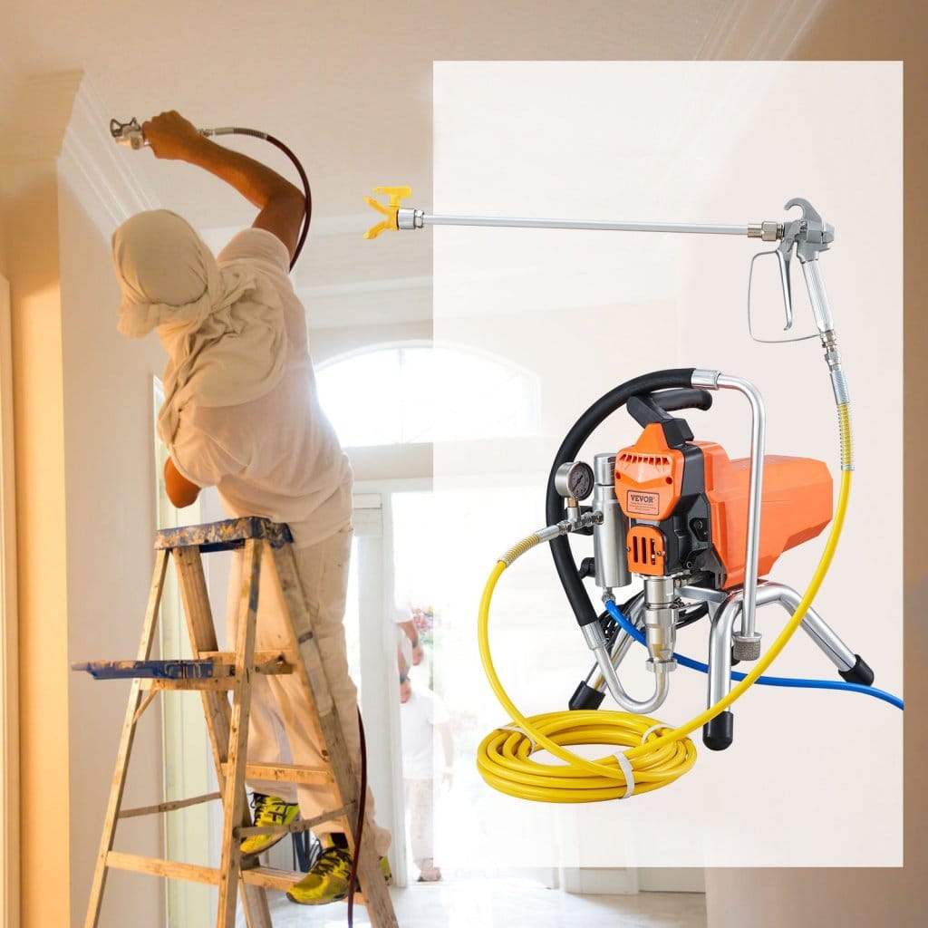 Pistolet do malowania natryskowego bezpowietrznego 2200 W