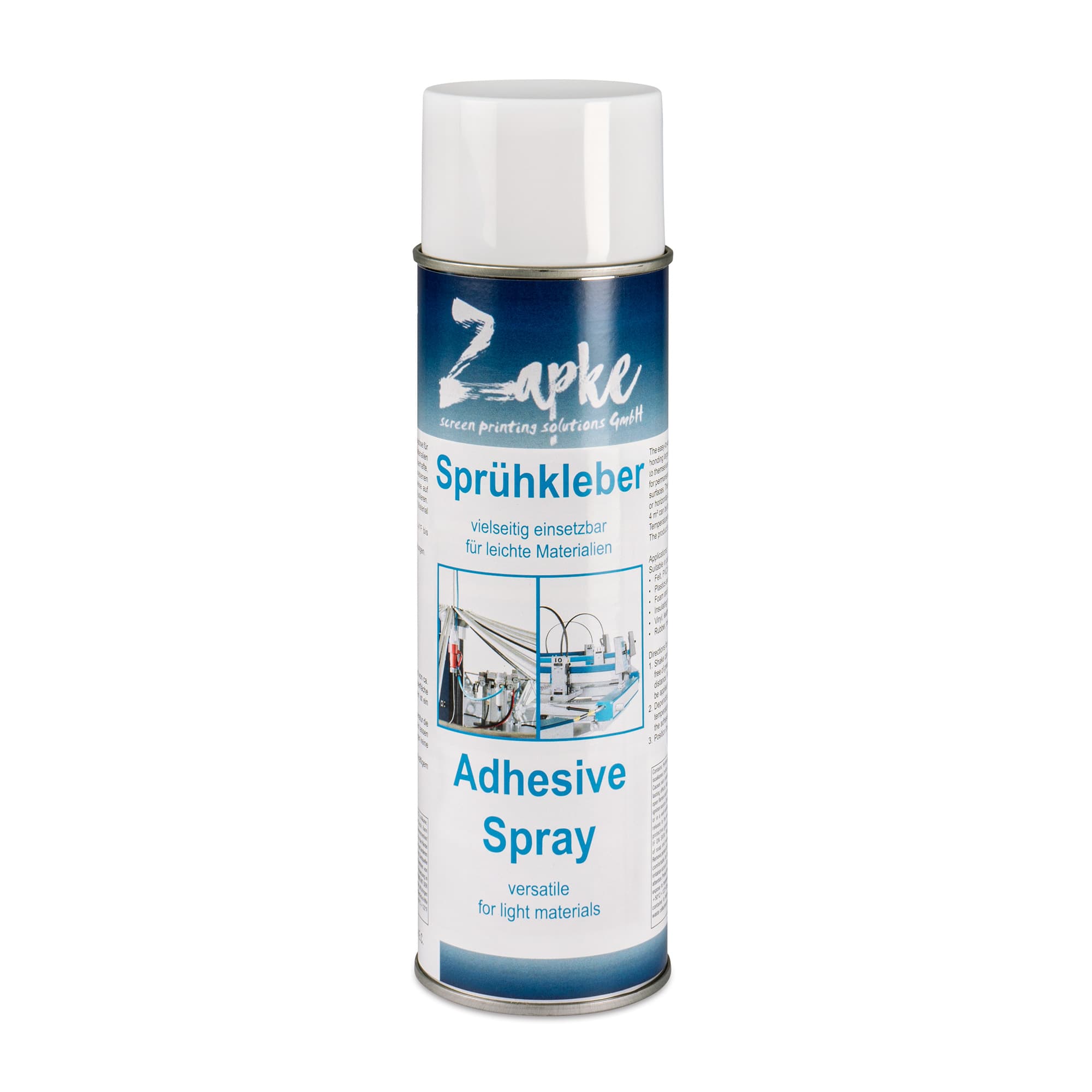 Klej w sprayu Zapke, puszka 500 ml, różna siła klejenia, 12 szt./karton