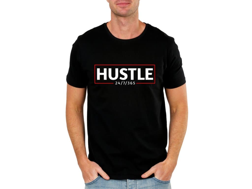 Koszulka męska Hustle 24/7/365