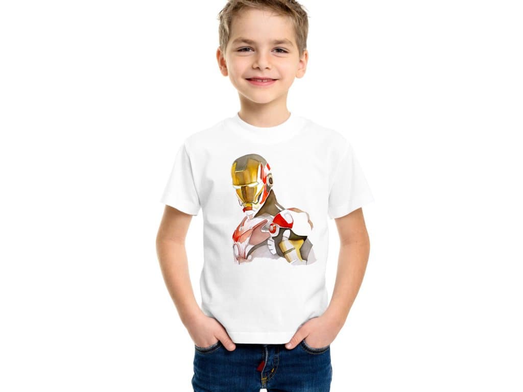 Koszulka dziecięca Iron Man w zbroi
