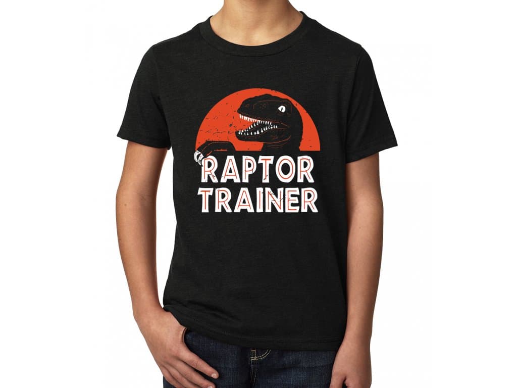 Koszulka dziecięca Jurassic Park Raptor Trainer