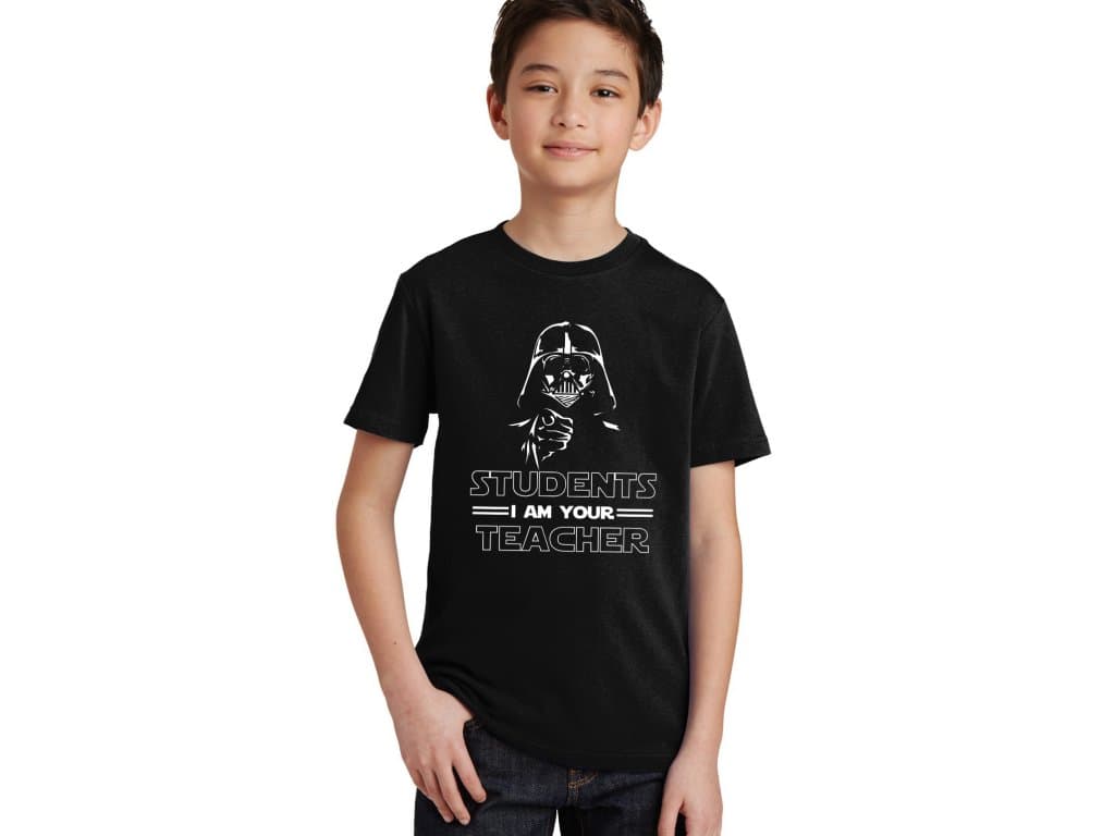 Koszulka dziecięca Star Wars I am your teacher