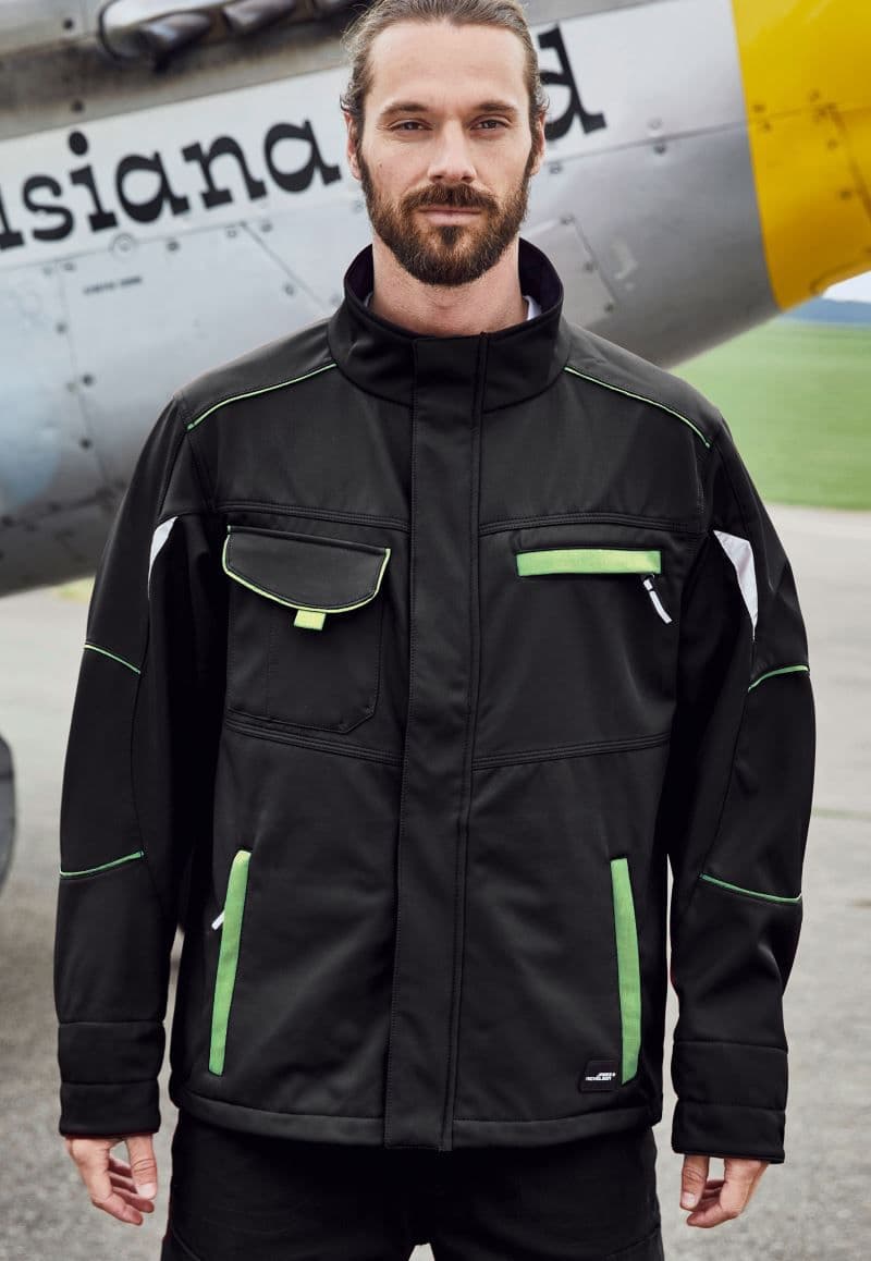 Daiber | JN 851 - Letnia kurtka softshell robocza - Color