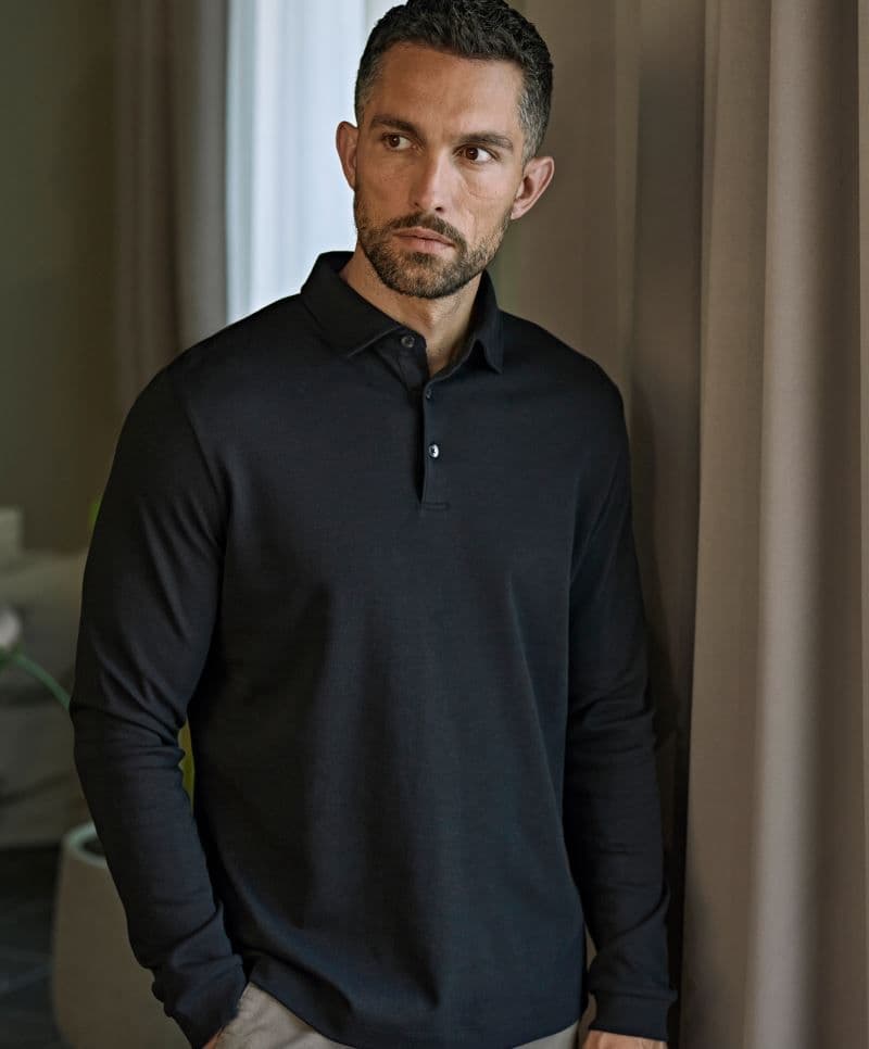 Tee Jays | TJ 1442 - Polo Pima z długim rękawem
