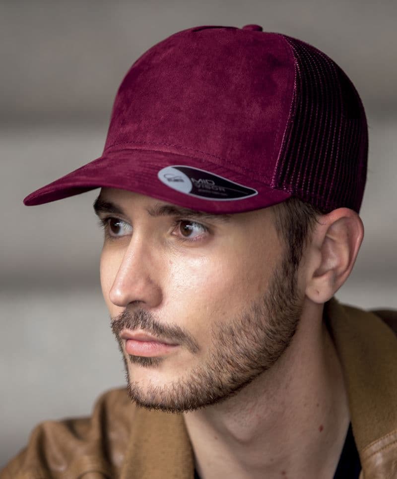 Atlantis | Rapper Suede - 5 panelová Trucker kšiltovka "Rapper Suede"