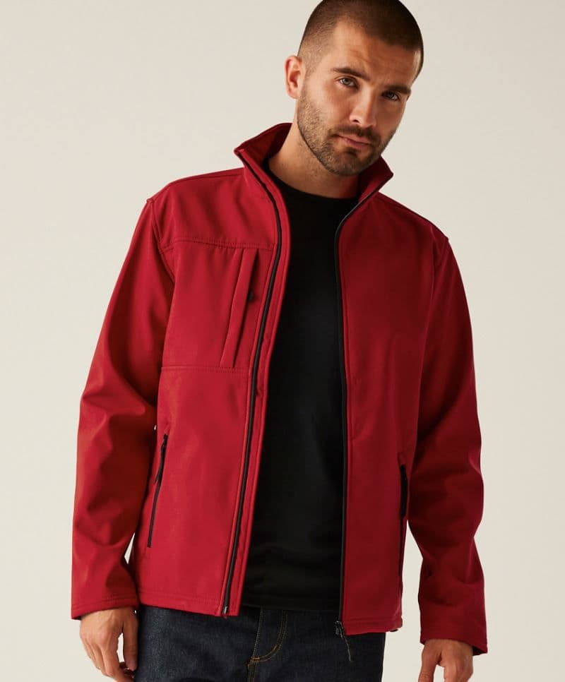 Regatta | TRA 688 - Męska 3-warstwowa kurtka softshell "Octagon II"