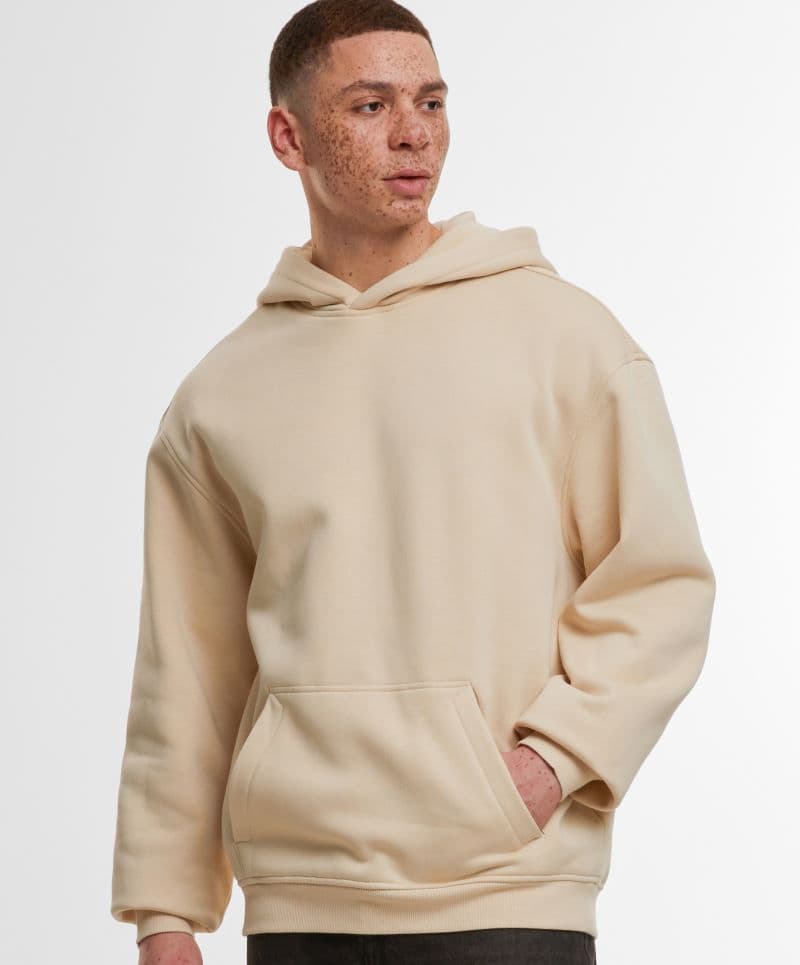 Build your Brand | BY 410 - Bluza z kapturem z ciężkiej bawełny "Loose Fit"