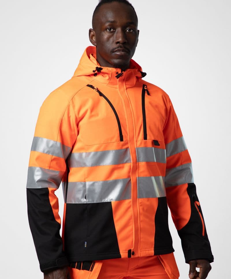 ProJob | 6420 Padded Softshell - 3-warstwowa kurtka softshell ostrzegawcza