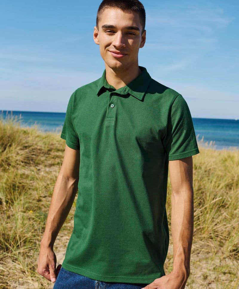 Neutral | T 20090 - Polo piqué z ciężkiej bawełny "Tiger"