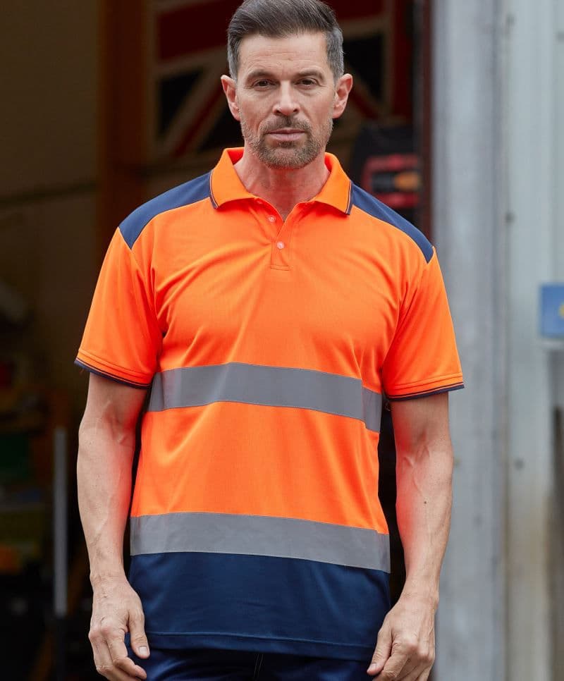 Yoko | HVJ 220 - Koszulka polo piqué Hi-Vis