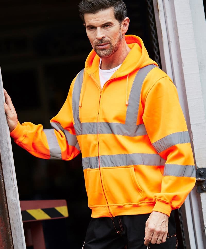 Yoko | HVK 07 - Bluza z kapturem Hi-Vis